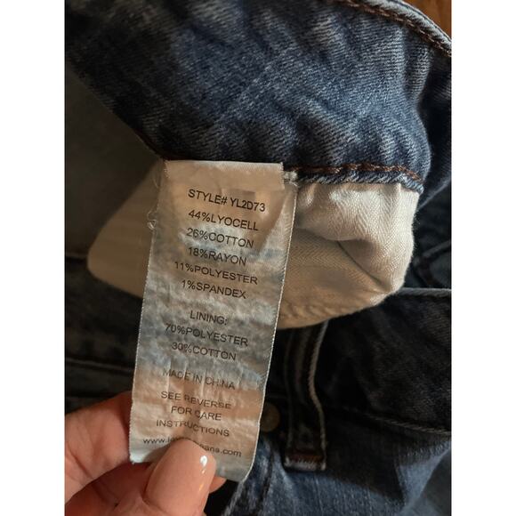 ANTHROPOLOGIE Level 99 Chloe Mid Rise Bootcut Jeans Size 31 - Picture 5 of 9